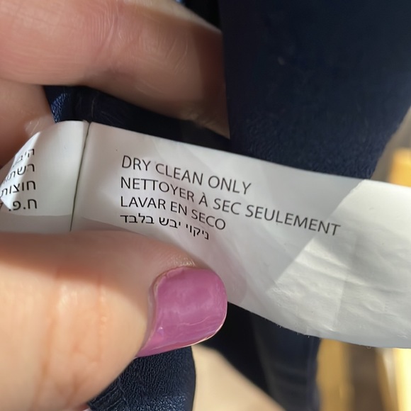 SOLD Lightweight navy blue blazer - Picture 6 of 6